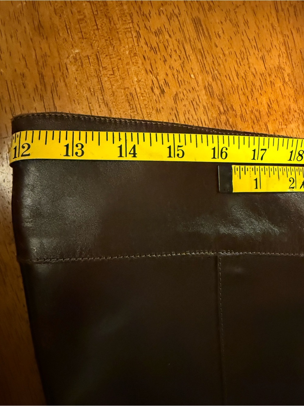 J. Crew Women's Tall Leather Boots - Cordovan Brown - Picture 6 of 7